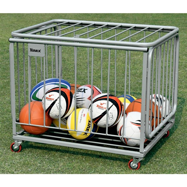 Basketball Storage Cage Cart